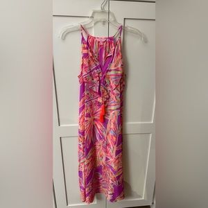 Lilly Pulitzer Lachelle Silk Midi Dress, Size XS 100% Silk